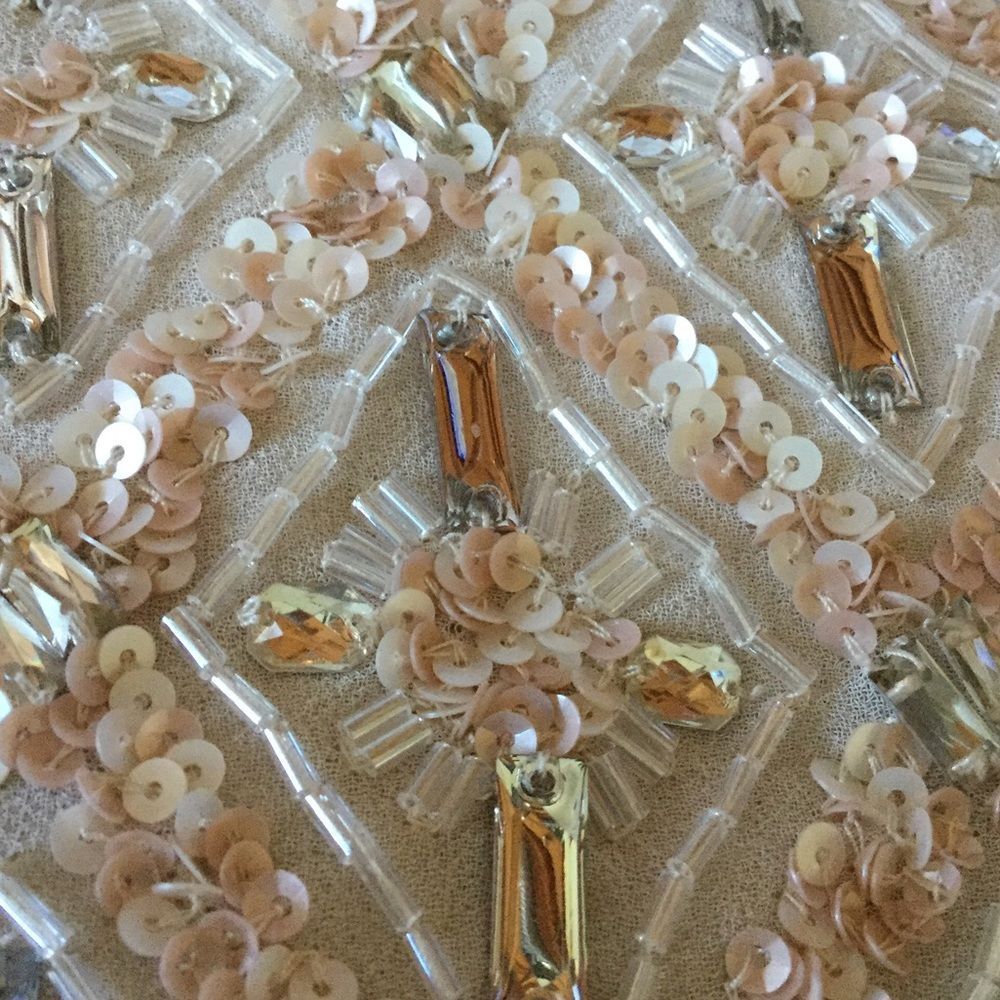 Women's Natural Embellished Popover George… - Picture 2 of 6